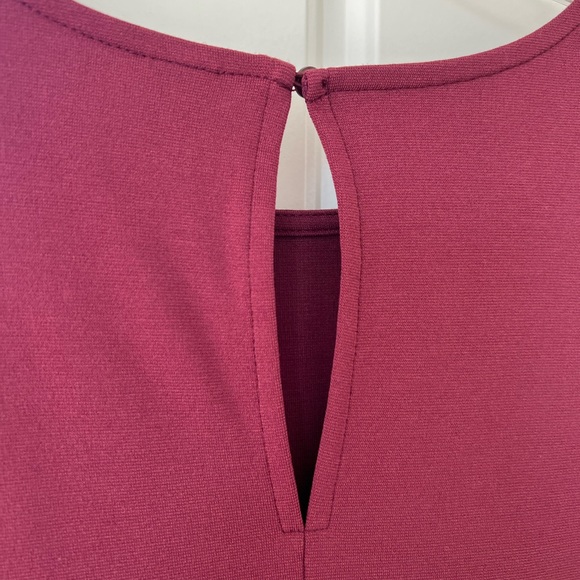 Old Navy • Burgundy L/S dress • Small - Picture 3 of 6